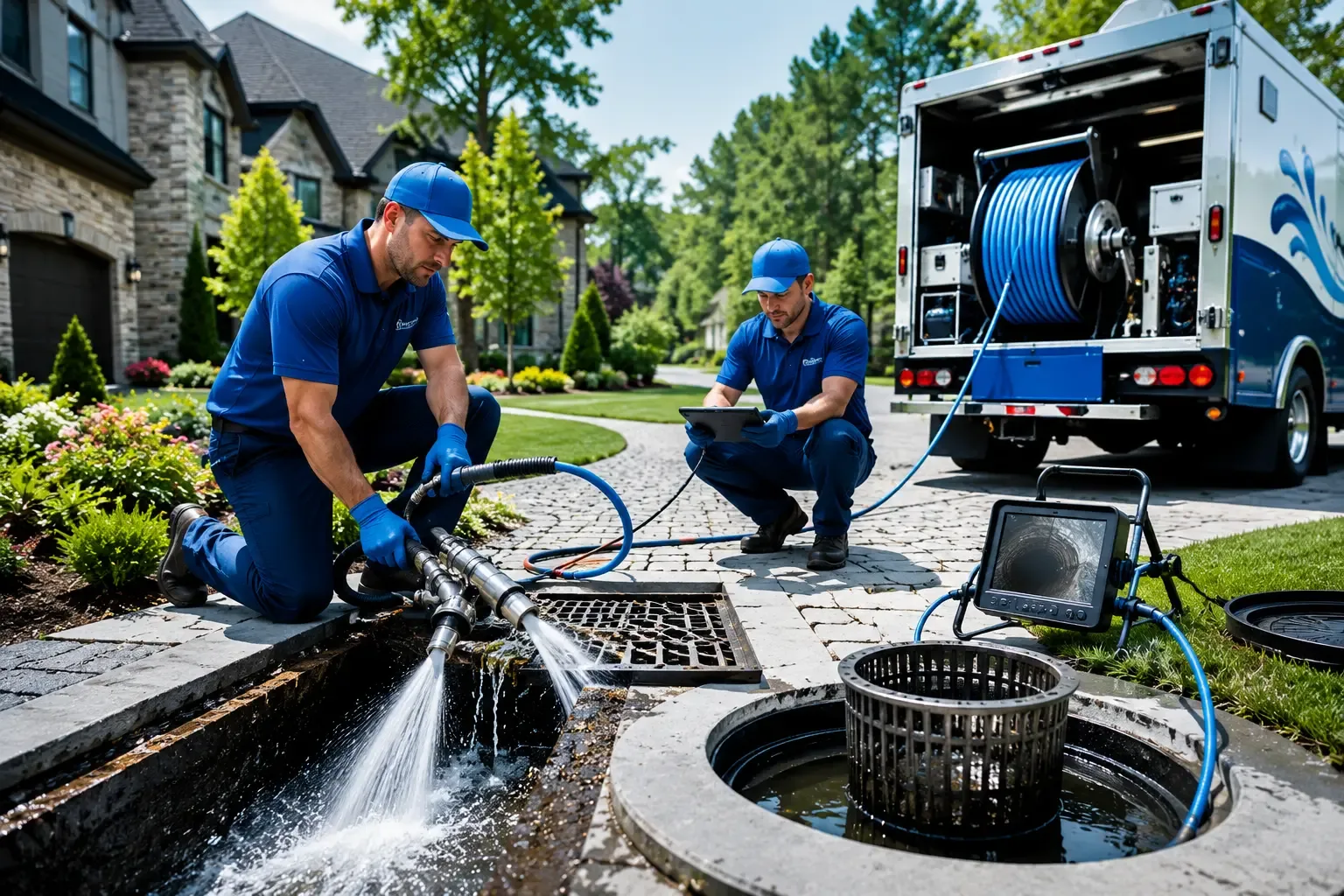 Local outdoor drain cleaning professionals in Stout, IA