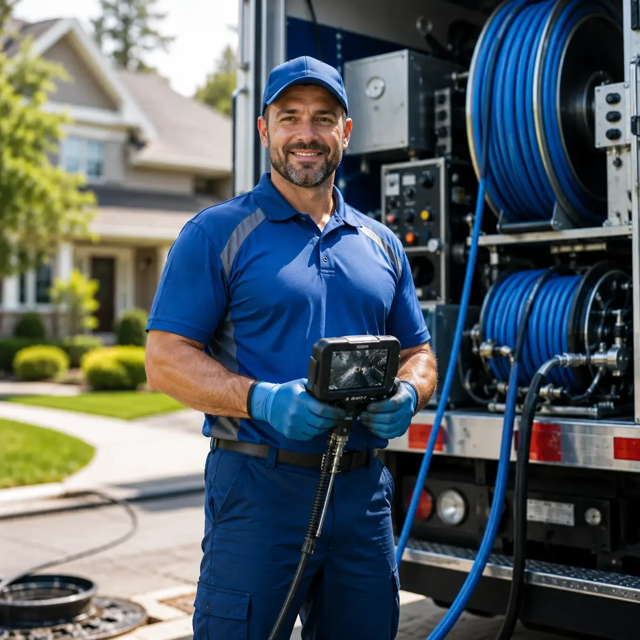 Local outdoor drain cleaning specialists in Stout, IA